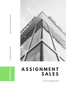 Assignment Sales